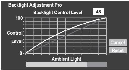 TOSHIBA VL863 - Auto Brightness Sensor Settings - 2