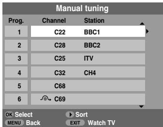 TOSHIBA XV-500 - You must allow the television to complete the search. - 1