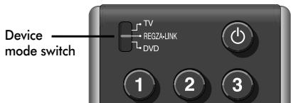 TOSHIBA XV-500 - REGZA-LINK playback device control - 1