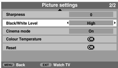 TOSHIBA XV-500 - Black/White Level - 1