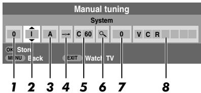 TOSHIBA XV-500 - Manual tune - 1