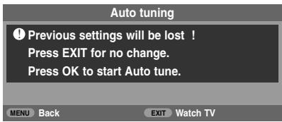 TOSHIBA XV-500 - Using Auto tuning - 2