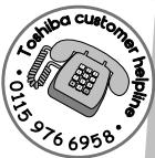 TOSHIBA XV-500 - Specifications and accessories - 1