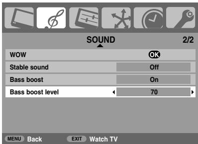 TOSHIBA XV-500 - Bass boost - 1
