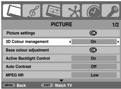 TOSHIBA XV-500 - 3D Colour management - 1