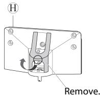 TOSHIBA ZL1 - Attach the pedestal stand - 1