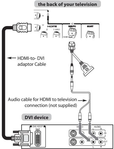 TOSHIBA ZL1 - To connect a DVI device - 1