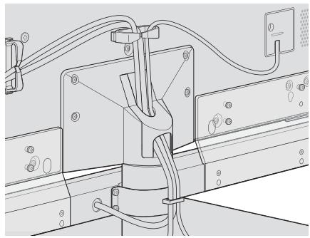 TOSHIBA ZL1 - Attach the pedestal stand - 8