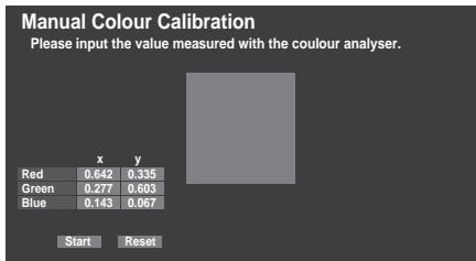 TOSHIBA ZL1 - Manual Colour Calibration - 1