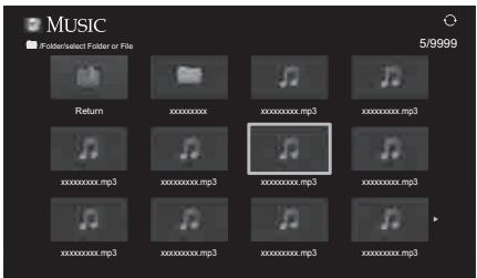 MUSIC Folder/selected Folder or File 5/9999 Return xxxxxxxxxxxxxxx xxxxxxxxxx.mp3 xxxxxxxxxx.mp3 xxxxxxxxxx.mp3 xxxxxxxxxx.mp3 xxxxxxxxxx.mp3 xxxxxxxxxx.mp3 xxxxxxxxxx.mp3 xxxxxxxxxx.mp3 xxxxxxxxxx.mp3 xxxxxxxxxx.mp3 xxxxxxxxxx.mp3