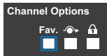 TOSHIBA TL966 - Selecting favourite channels - 1