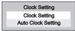 TOSHIBA RD-XV45 - Select "Clock Setting" using [Cursor ▲ / ▼], then press [ENTER]. - 1