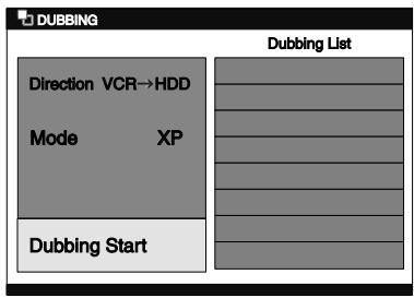 TOSHIBA RD-XV45 - Select a desired Rec Mode using [Cursor ▲ / ▼], then press [ENTER]. - 1