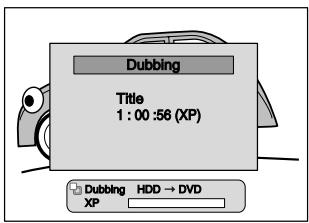 TOSHIBA RD-XV45 - There are three ways to start One Touch Dubbing. - 1