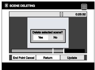 TOSHIBA RD-XV45 - With "Update" selected, press [ENTER]. - 1