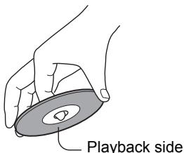 TOSHIBA RD-XV45 - On handling discs - 1