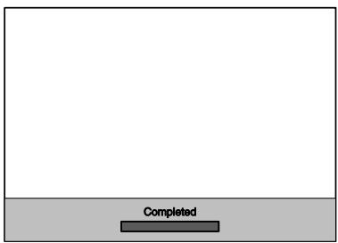 TOSHIBA RD-XV45 - Formatting is complete when the progress bar reaches to the right end. - 1