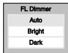 TOSHIBA RD-XV45 - FL Dimmer (Default: Auto) - 1