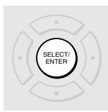 TOSHIBA D-R4 - Press SELECT/ENTER. - 1