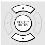 TOSHIBA D-R4 - Press ▲ / ▼ to select “Chapter editing”, then press SELECT/ENTER. - 1