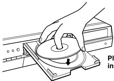 TOSHIBA D-R4 - Insert a disc. - 1