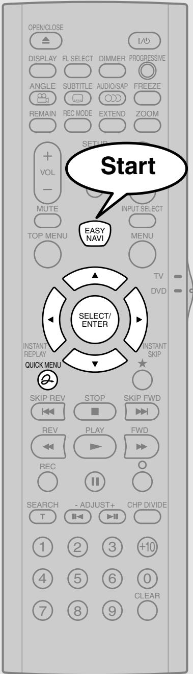 OPEN/CLOSE DISPLAY FL SELECT DIMMER PROGRESSIVE ANGLE SUBTITLE AUDIO/SAP FREEZE REMAIN REC MODE EXTEND ZOOM + VOL - MUTE INPUT SELECT TOP MENU MENU TV DVD EASY NAVI SELECT/ ENTER INSTANT REPLAY QUICK MENU INSISTANT SKIP SKIP REV STOP SKIP FWD REV PLAY FWD REC SEARCH - ADJUST+ CHP DIVIDE T II II 1 2 3 +10 4 5 6 0 7 8 9 CLEAR