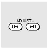 TOSHIBA D-R4 - Press ADJUST while the audio setting is displayed on the TV screen. - 1