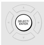 TOSHIBA D-R4 - Press SELECT/ENTER. - 1