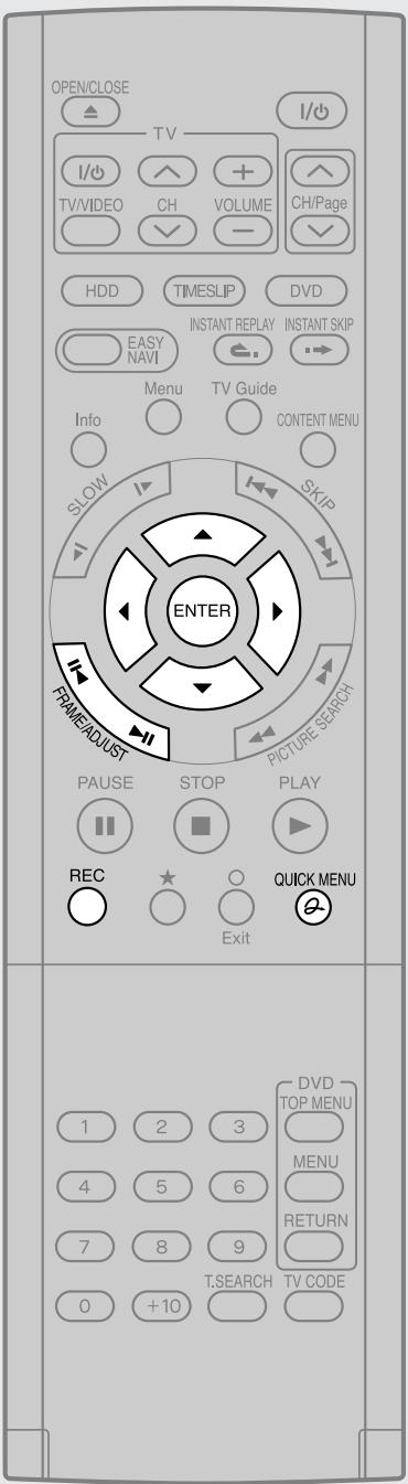 TOSHIBA RD-XS34 - Suggestions for the user picture quality setting - 1