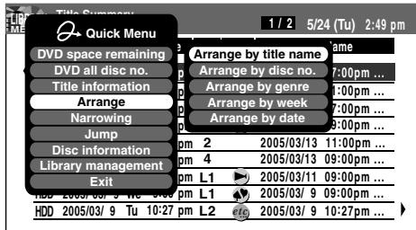 TOSHIBA RD-XS34 - Arrange - 1