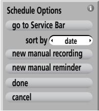 TOSHIBA RD-XS34 - SCHEDULE - 1