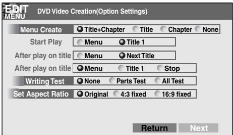 TOSHIBA RD-XS34 - Press ▲ / ▼ to select “Next”, then press ENTER. - 2