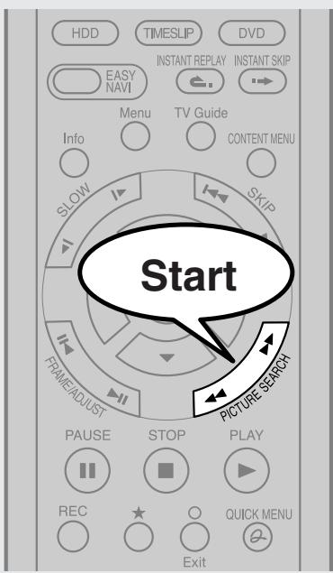 TOSHIBA RD-XS34 - Playing in fast reverse or fast forward - 1