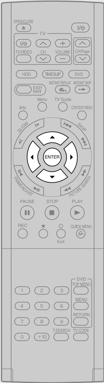 TOSHIBA RD-XS34 - Press ▼ to select “Next”, then press ENTER. - 3