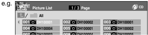 TOSHIBA RD-XS34 - 1) Press CONTENT MENU. - 2