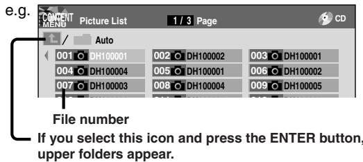 TOSHIBA RD-XS34 - 1) Press CONTENT MENU. - 1