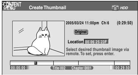 TOSHIBA RD-XS34 - At the point where you want to capture a thumbnail image, press PAUSE. - 2