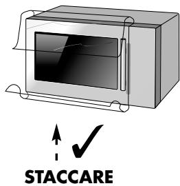 SHARP R-24ST/2B34 - INSTALLAZIONE - 1