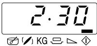 SHARP R-363 - Controleer het display. - 1