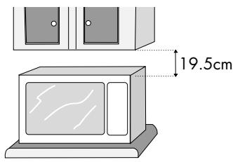 SHARP R-363 - INSTALLATION - 4