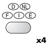 SHARP R-937/93ST - Exemple: Pour sélectionner l'italien. - 1