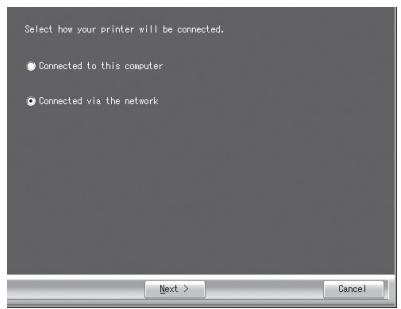 SHARP R-N - USING THE MACHINE AS A SHARED PRINTER - 4
