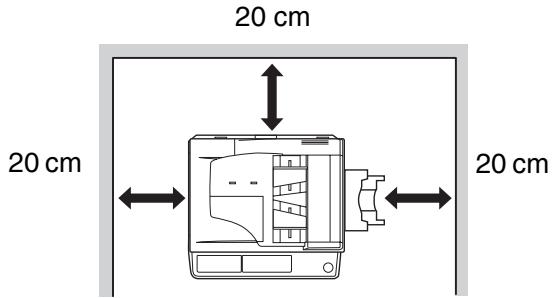 SHARP R-N - Do not install your machine in areas that are: - 6