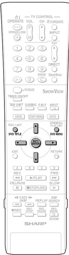 SHARP DV-HR300F - Switching between functions - 1