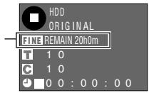 SHARP DV-HR300F - Confirming Remaining Time - 1
