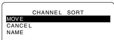 SHARP DV-HR300F - Channel Sort - 1