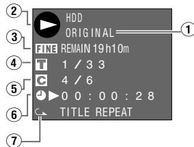 SHARP DV-HR300F - Press ON SCREEN (under the cover) or HDD again. - 1