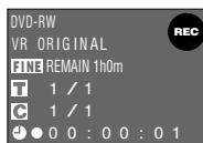 SHARP DV-HR300F - Press  REC. - 1