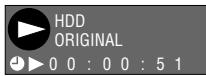SHARP DV-HR300F - Press ON SCREEN (under the cover) or HDD again. - 1