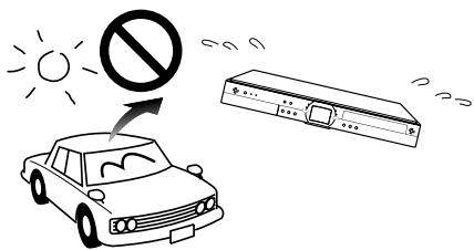 SHARP DV-HR300F - Do not use at locations at high temperature. - 1
